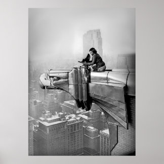POSTER FOTO ANTIGA DE 1935 MARGARET BOURKE CIDADE DE NOVA