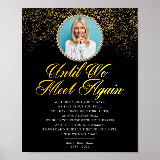 Poster Foto até nos encontrarmos de novo Sinal de Poema F (Frente)