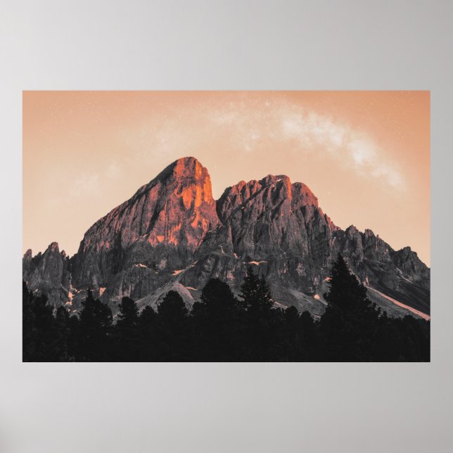 POSTER FOTO BAIXA DO ÂNGULO DA FORMAÇÃO ROCK (Frente)