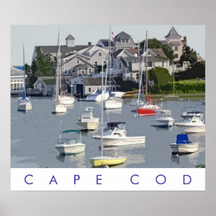 Poster Foto: Cape Cod Harbor