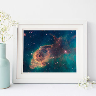 Poster Foto Celestial Jato Estelar na Nebulosa de Carina