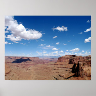 Poster Foto cénico do parque nacional de Canyonlands