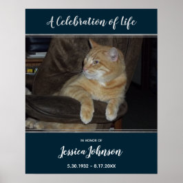 Poster Foto da Entrada de Celebração de Vida Um