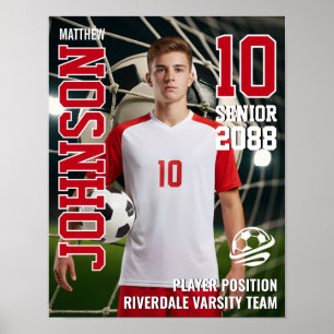 Poster Foto da Equipe de Futebol Personalizada Esportes S