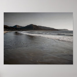 Poster Foto da Paisagem Marítima da Praia