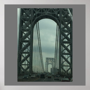 Poster Foto da Ponte George Washington
