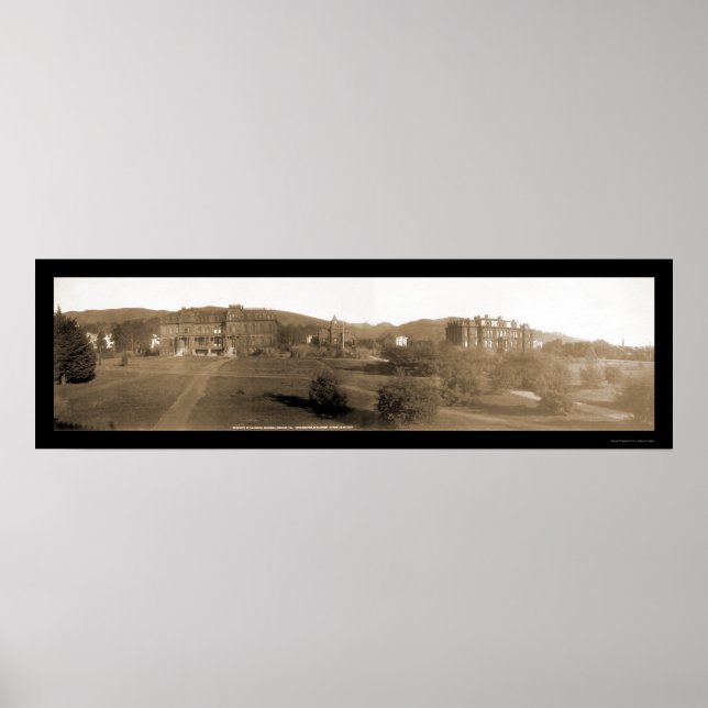 Poster Foto da UC Berkeley CA 1907 (Frente)