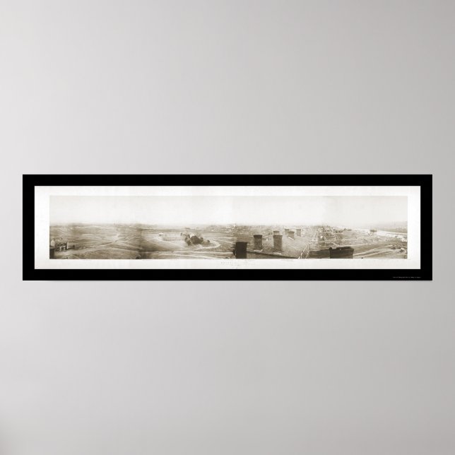 Poster Foto da Universidade do Tennessee 1864 (Frente)