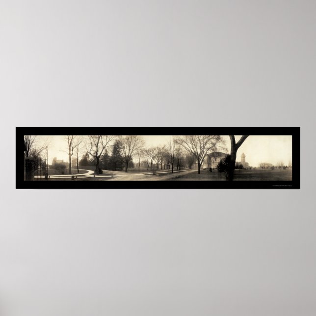 Pôster Foto da Universidade Purdue 1910 (Frente)