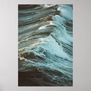 POSTER FOTO DA VINTAGEM DE ONDAS