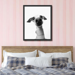 Poster Foto de animal de estimação personalizada moderna