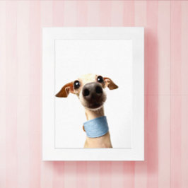 Poster Foto de animal de estimação personalizada moderna