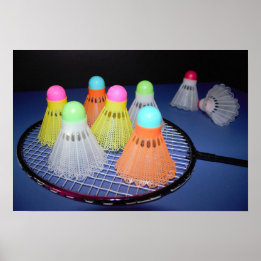 Poster Foto de Badminton