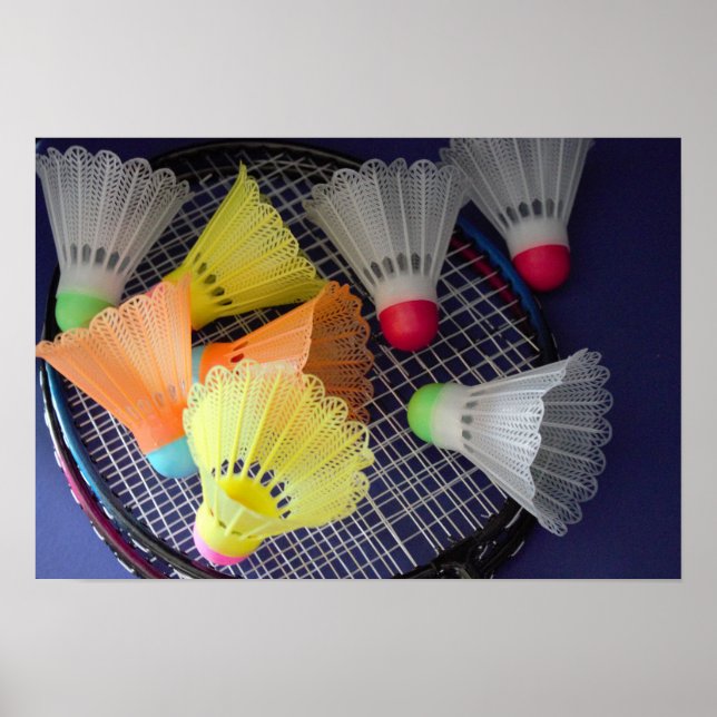 Poster Foto de Badminton (Frente)