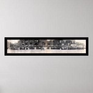 Poster Foto de Banqueiros e Budweiser 1906