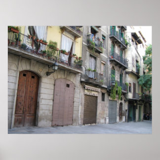 Pôster Foto de Barcelona, Barri Gòtic (Quarto Gótico)