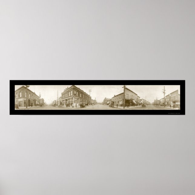 Poster Foto de Bellingham Washington 1909 (Frente)