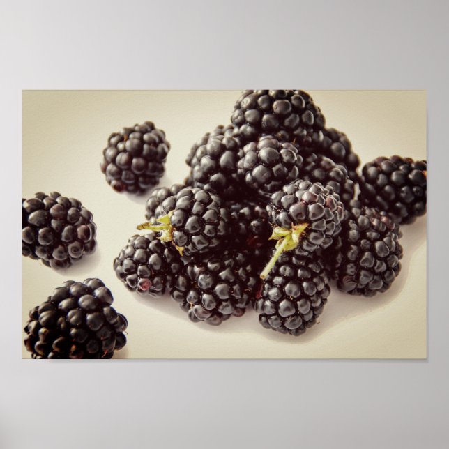 Poster Foto de Blackberry. Compre agora (Frente)