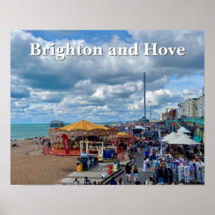 Poster Foto de Brighton e Hove Seafront