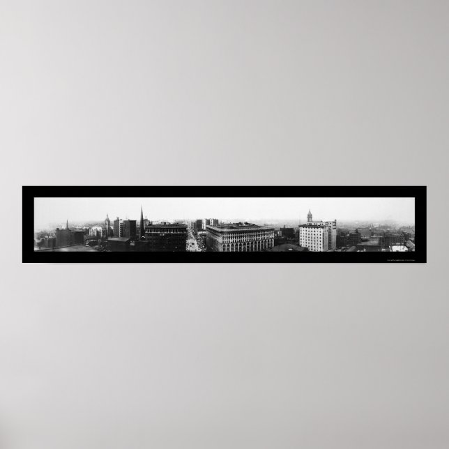 Pôster Foto de Buffalo Nova Iorque 1909 (Frente)