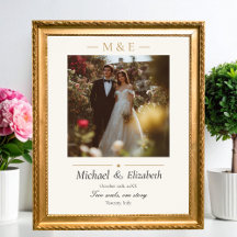 Foto de Casamento Elegante Dourado Marfim Moderno