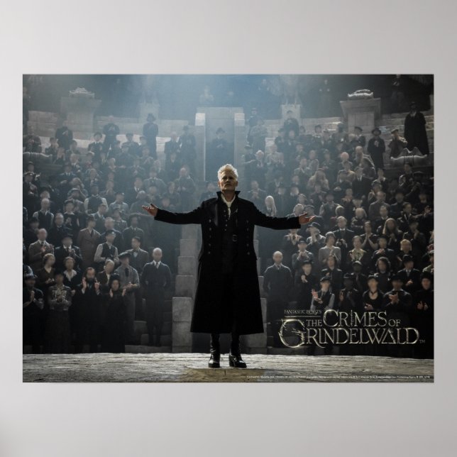 Poster Foto de Fala GELLERT GRINDELWALD™ (Frente)