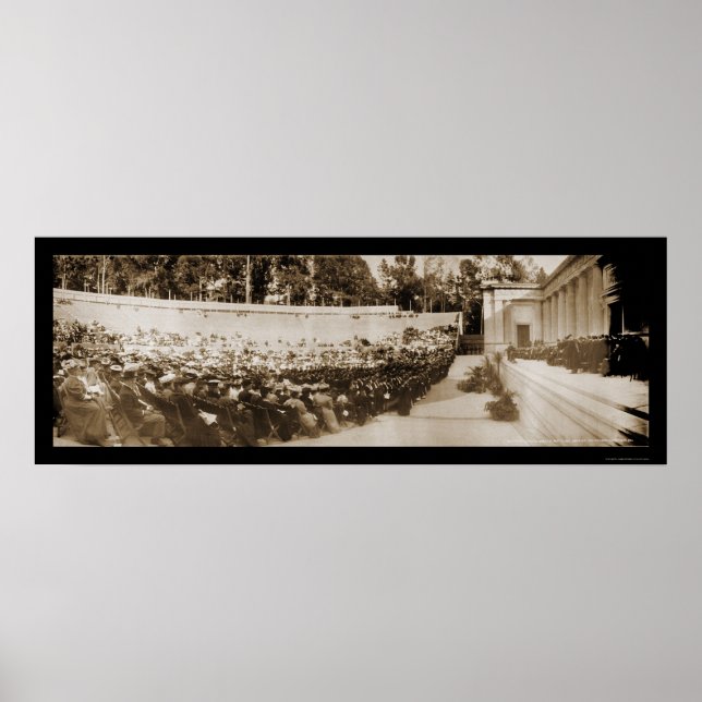 Poster Foto de Graduação da UC Berkeley 1906 (Frente)