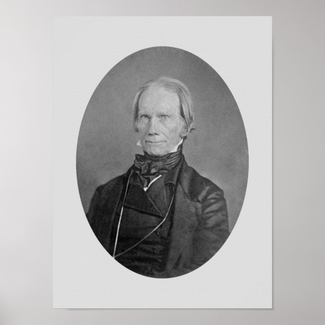 Poster Foto de Henry Clay (Frente)