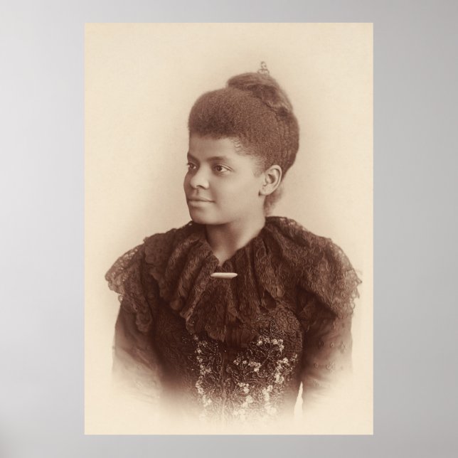 Poster Foto de Ida B. Wells por Mary Garrity (1893) (Frente)