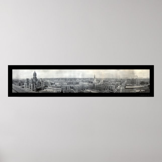 Pôster Foto de Joliet Illinois em 1914 (Frente)