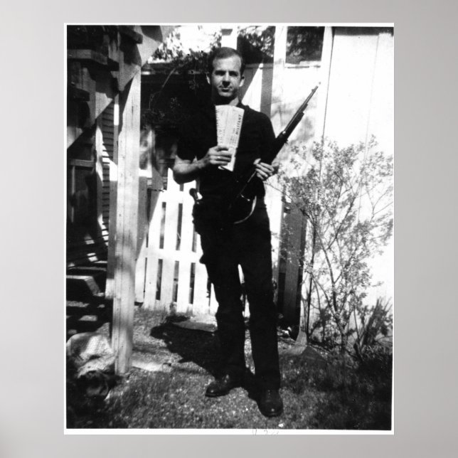 Poster Foto de Lee Harvey Oswald em março de 1963 (Frente)