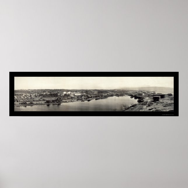 Pôster Foto de Lumber Redondo Beach 1909 (Frente)