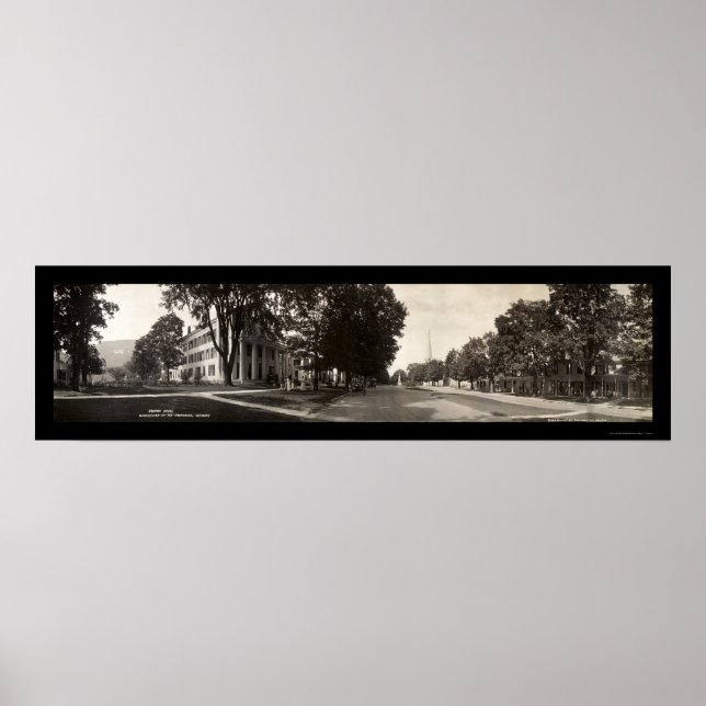 Poster Foto de Manchester Vermont 1911 (Frente)