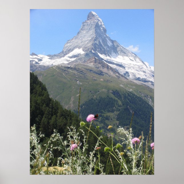 Poster Foto de Matterhorn Mountain (Frente)
