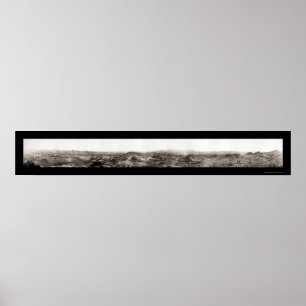 Pôster Foto de mineração 1909 da área do globo AZ