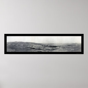 Poster Foto de mineração de cobre 1925 do Chile