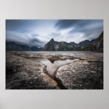 Foto de Paisagem de Montanha das Ilhas Lofoten