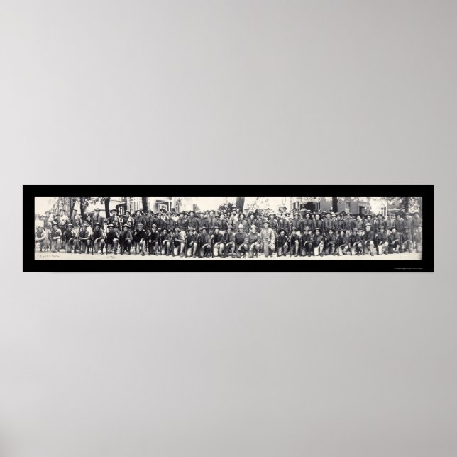 Poster Foto de Rifesters WWI 1917 (Frente)