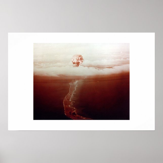 Pôster Foto de teste nuclear: George (Frente)