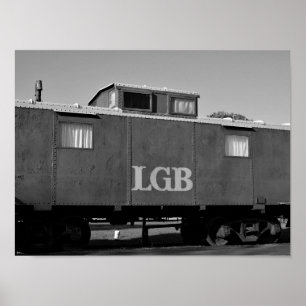 Poster Foto de Vagão de Trem
