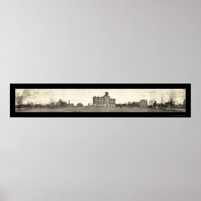 Pôster Foto do Clark College MÃE 1910 (Frente)