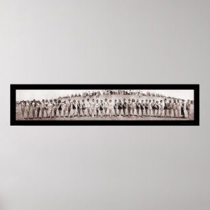 Poster Foto do Concurso de Bela no Texas 1927