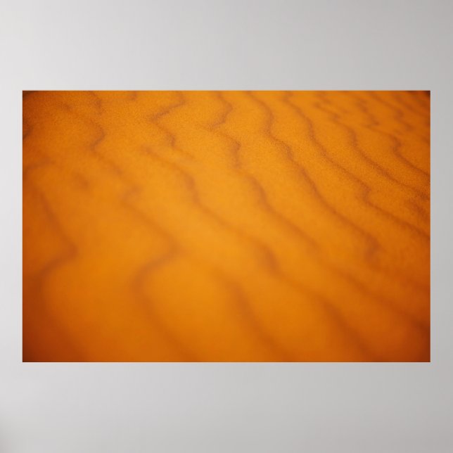 Poster Foto do deserto (Frente)