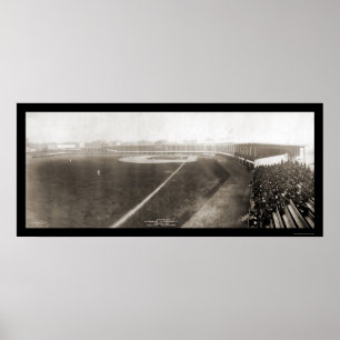 Poster Foto do Dia de Abertura Cincinnati 1905