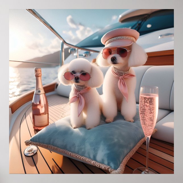 Poster Foto do estilo de vida luxuoso com moda de glamour (Frente)