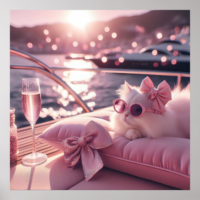 Poster Foto do estilo de vida luxuoso com moda de glamour (Frente)