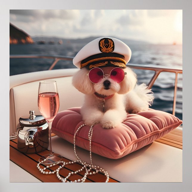 Poster Foto do estilo de vida luxuoso com moda de glamour (Frente)