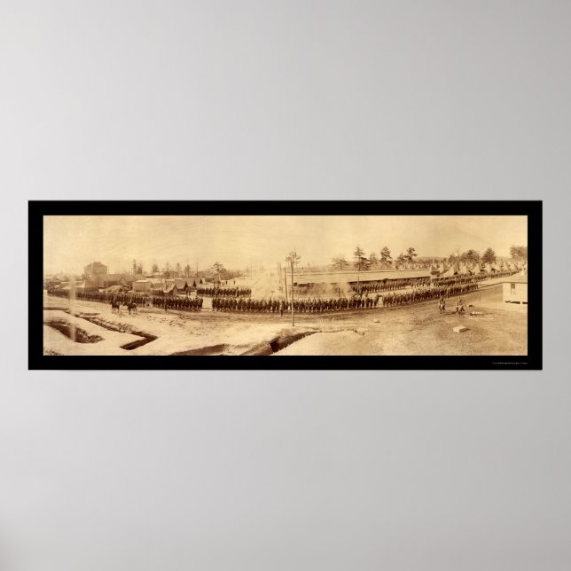 Pôster Foto do Exército de Revisão do engenheiro 1918 (Frente)