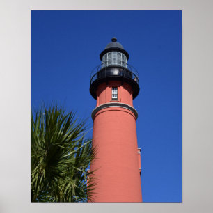 Poster Foto do farol de Ponce De Leon