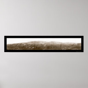 Poster Foto do Fullerton Colinas Oil 1910